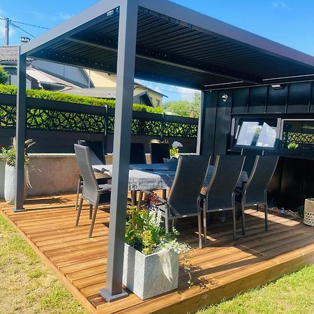Maison Gite Chez Nounou Sauna Jacuzzi Jardin Arbore Etting Esterno foto