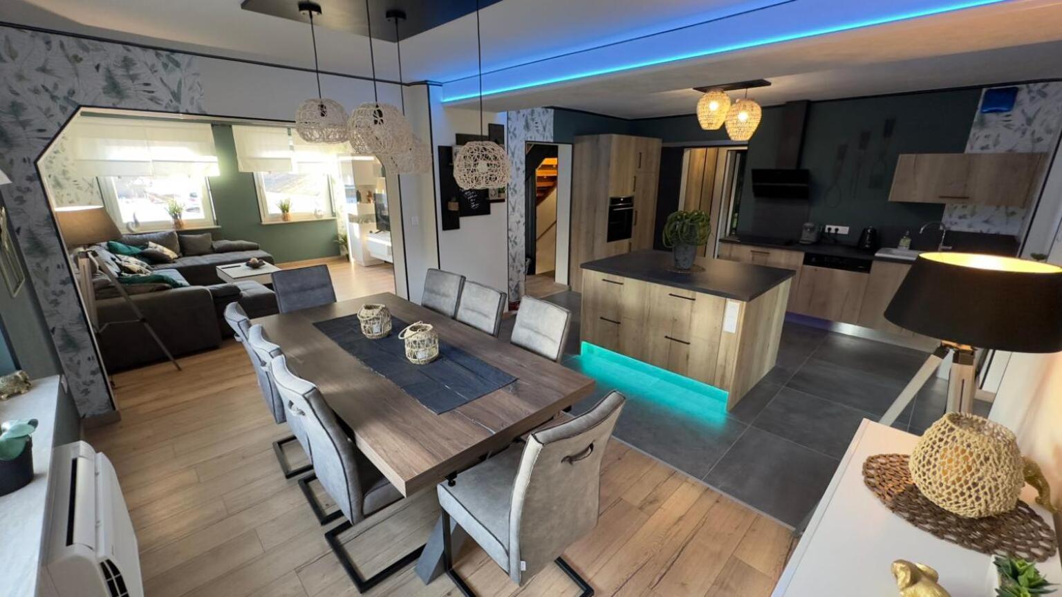 Maison Gite Chez Nounou Sauna Jacuzzi Jardin Arbore Etting Esterno foto