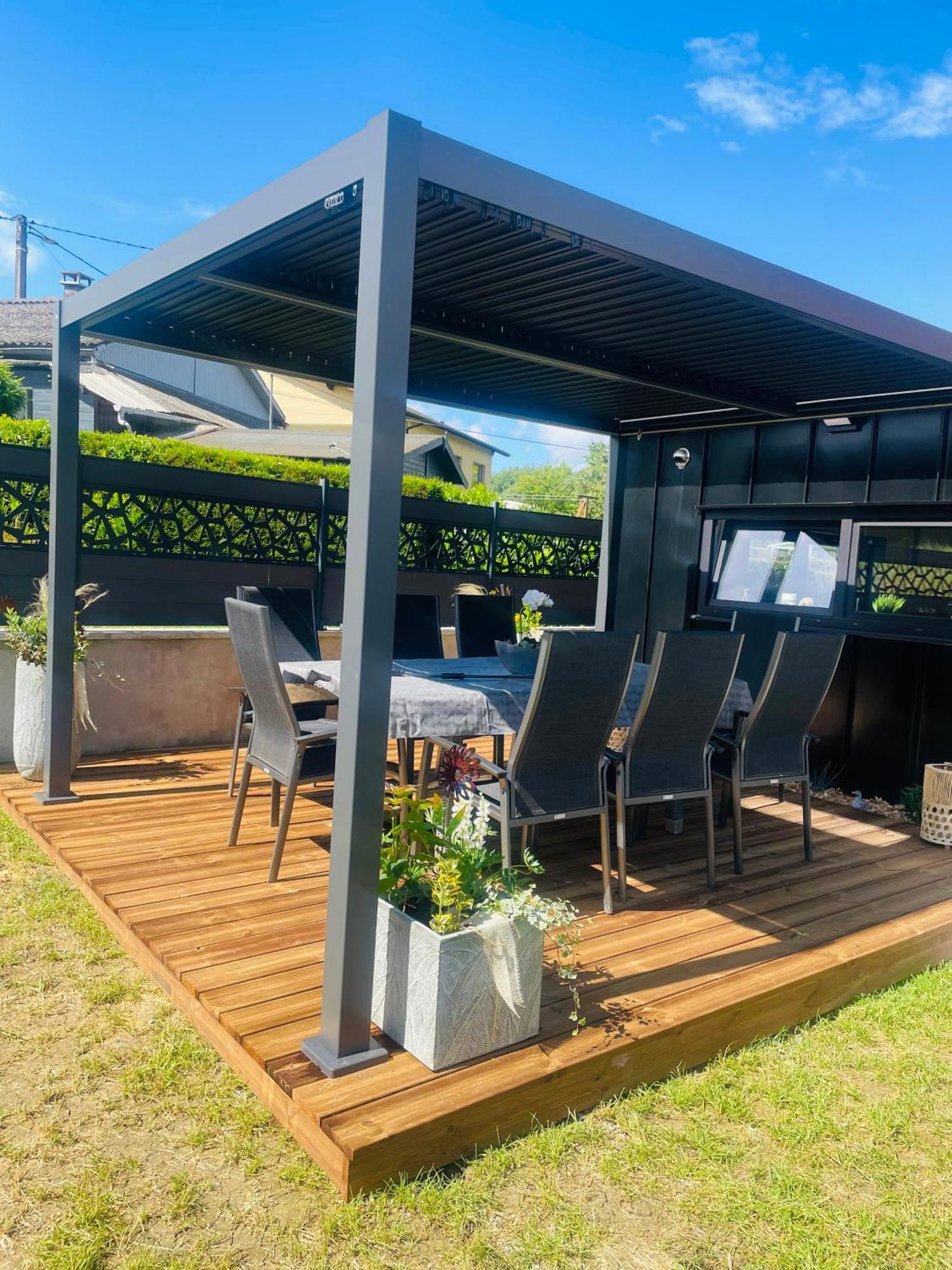 Maison Gite Chez Nounou Sauna Jacuzzi Jardin Arbore Etting Esterno foto